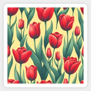 Tulip Flower Sticker